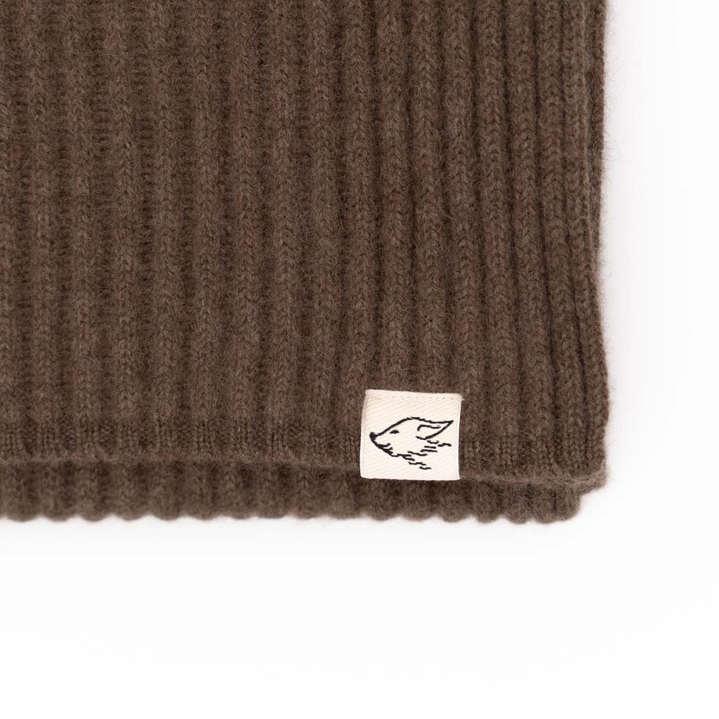 Scarf made from 100% yak wool, brown | steppenstrolch